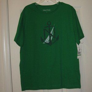 Mens Nautica Graphic T-Shirt Size L NWT
